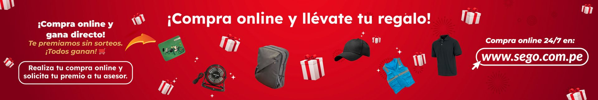 Regalos online SEGO Seguridad Óptima