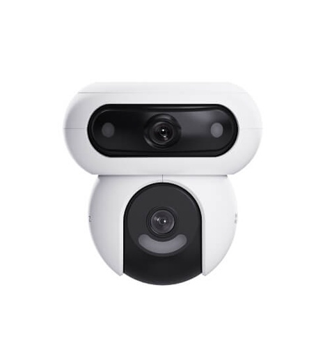 CAM IP PT Lente Dual Exterior 8MP WiFi Lente 2.8+6mm