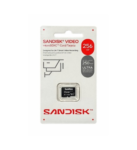 Memoria Micro SD 256GB (500 ciclos)